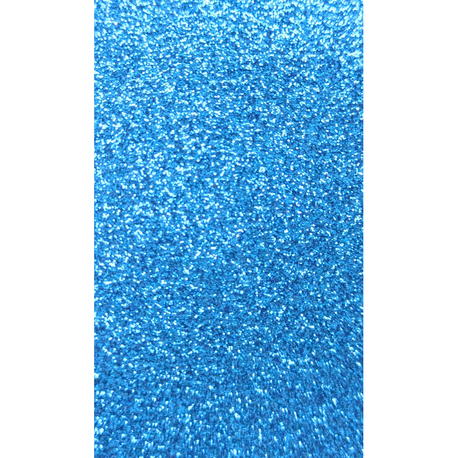 Blue fine glitter 6mm