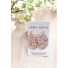 Light tuti fruit oval mini dangles